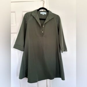 Tuckernuck Olive Green Mini Dress